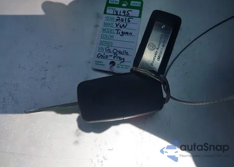 2015 Volkswagen Tiguan Se из США, поврежденный, VIN WVGAV7AX9FW555315